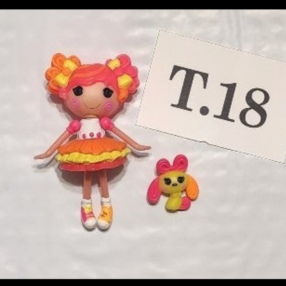 T.018- Lalaloopsy Mini and Pet, Sweetie Candy Ribbon